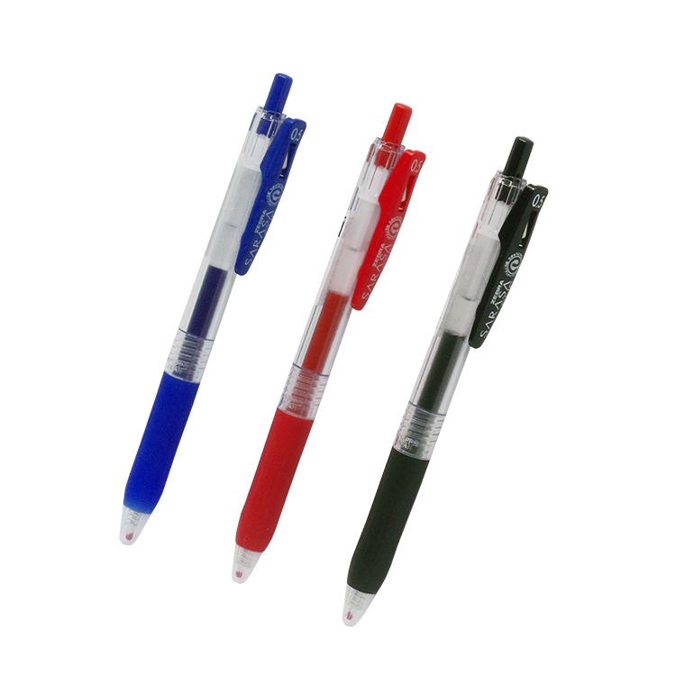 Zebra班馬牌 - SARASA 0.5 按製啫哩筆 (3色)