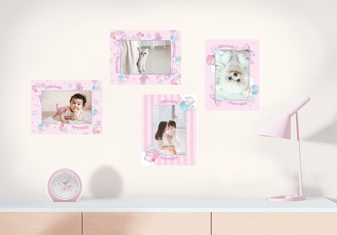 QuickFilm™靜電無痕相框貼 (4R Little Twin Star相框貼8張)