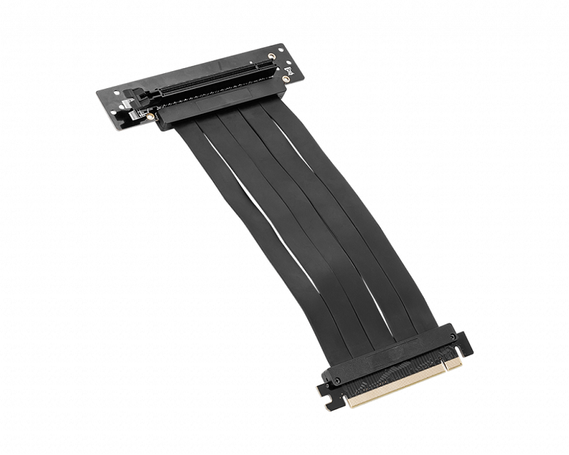 米特3C數位–MSI 微星 MAG PCI-E 3.0 X16 RISER CABLE 90度延長線/200mm