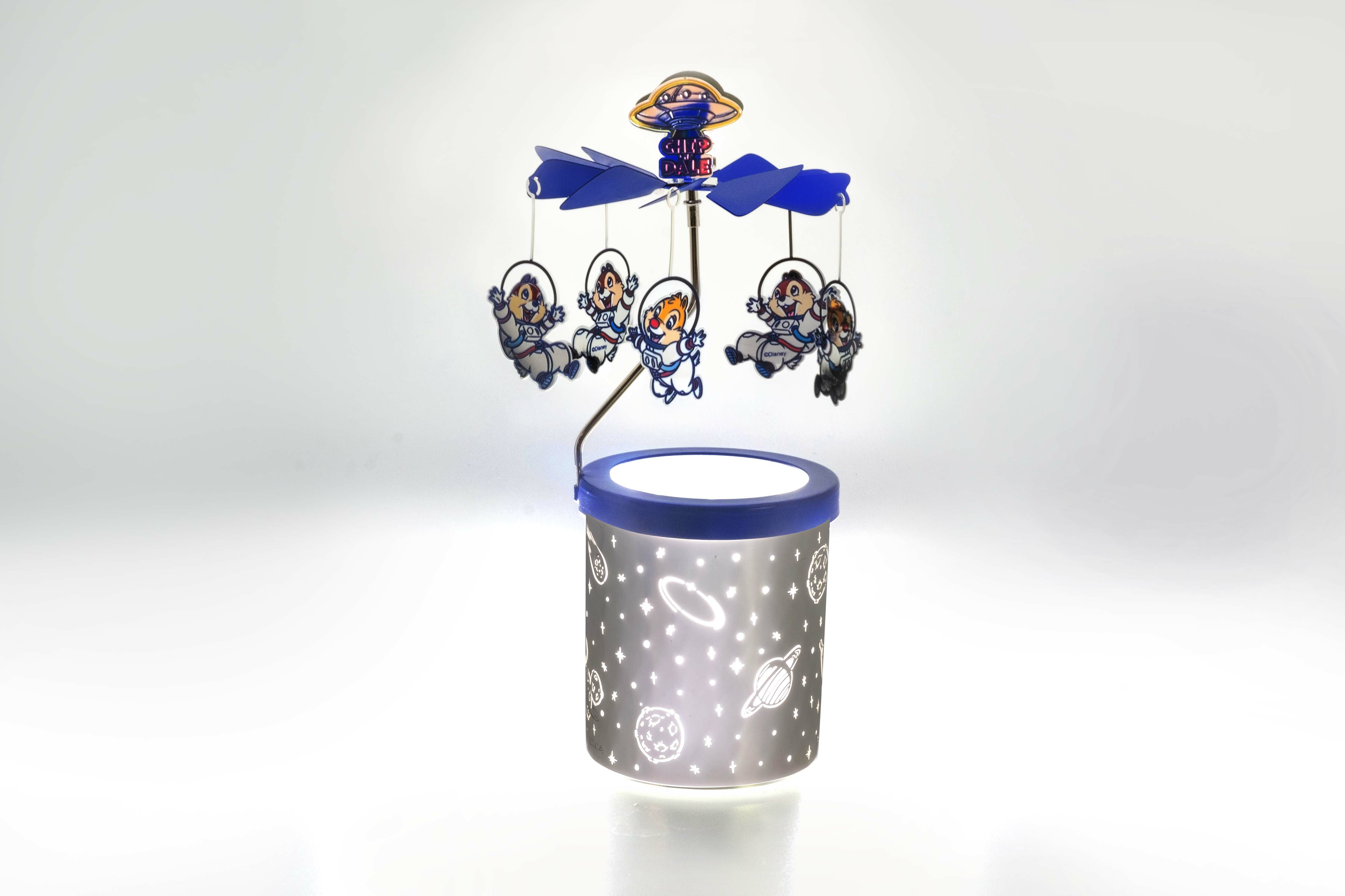 鋼牙與大鼻旋轉蠟燭台