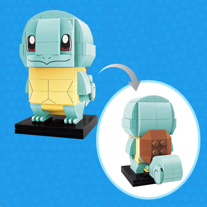 Pokemon系列積木: 車厘龜