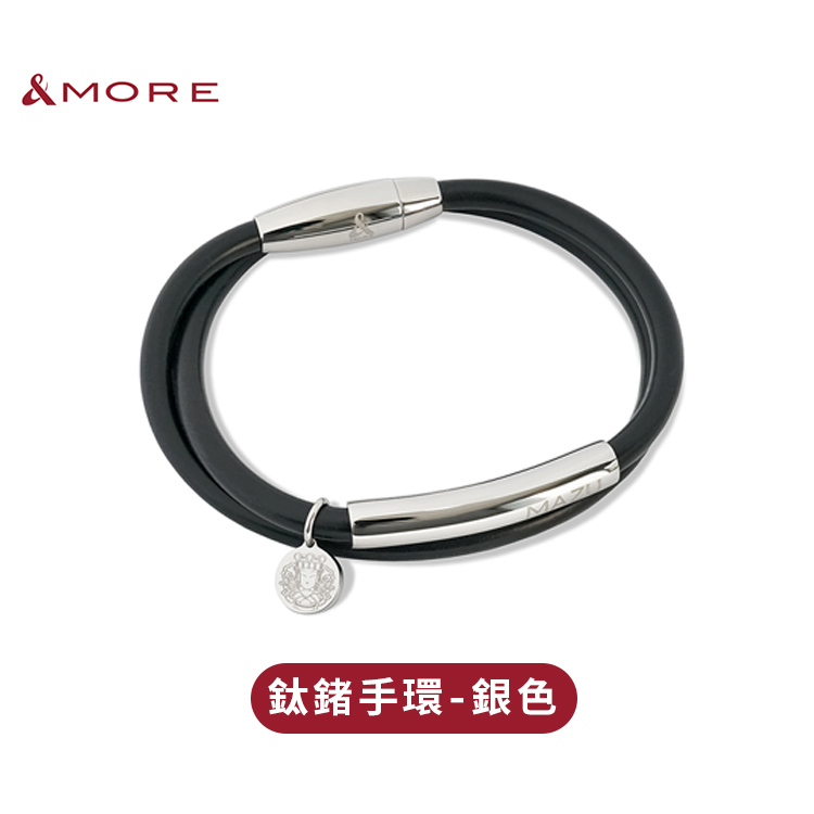 鎮瀾宮 x &MORE-大甲媽祖鈦鍺手環(銀色)-4mm (廠商直出、不參加免運及滿額贈優惠)