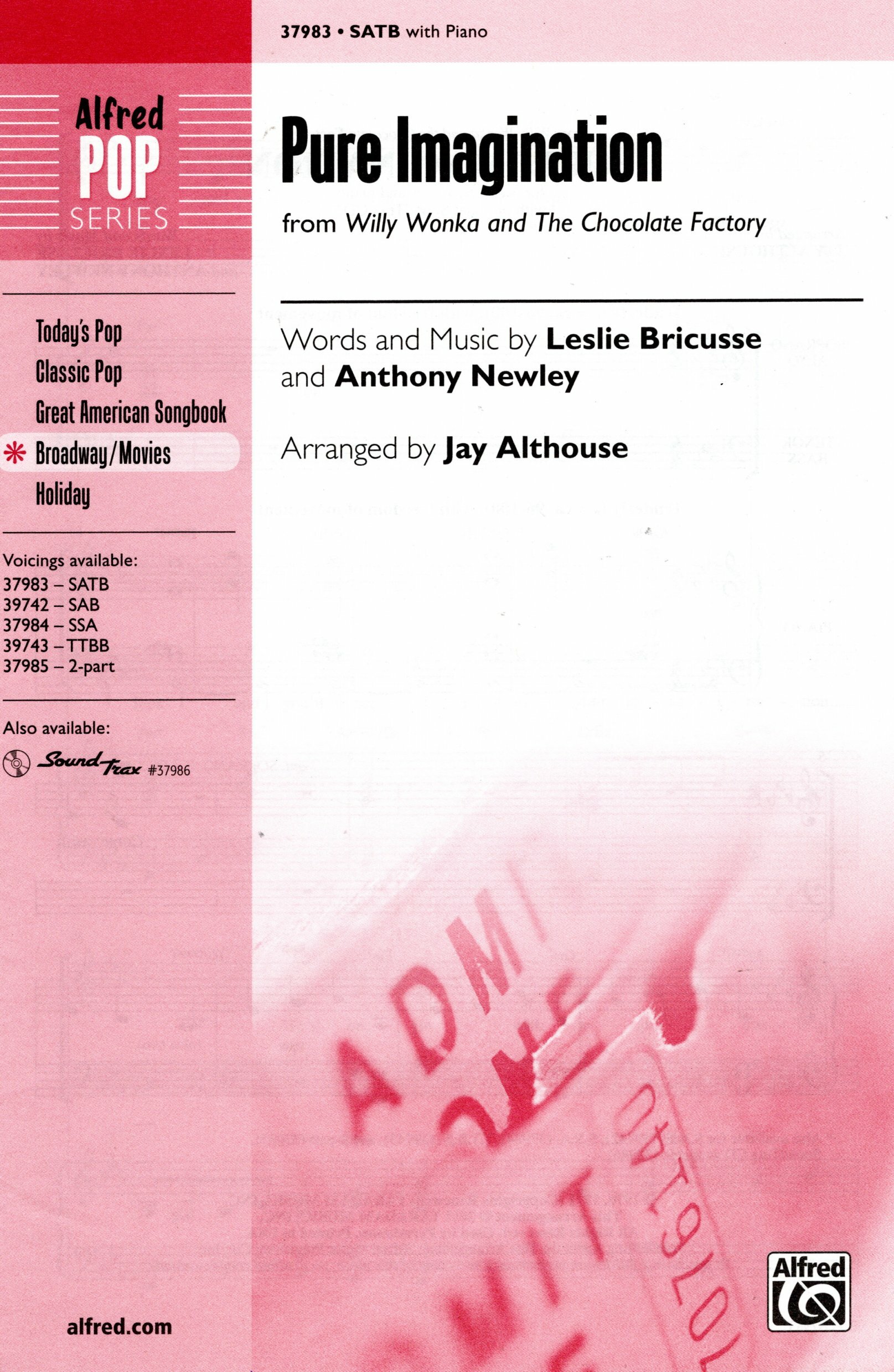 【混聲四部】《Pure Imagination》