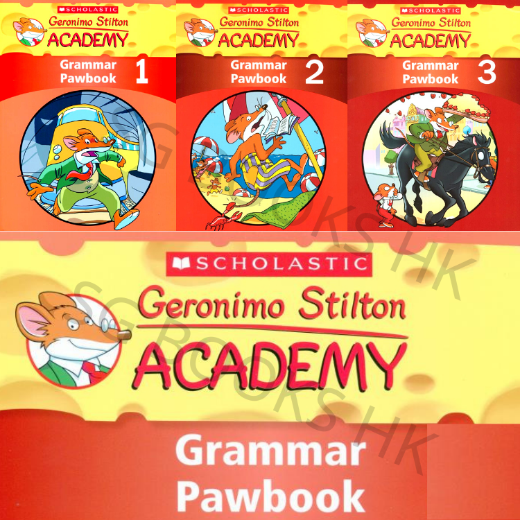 Geronimo Stilton Academy: Grammar Pawbook Set Book 1-3