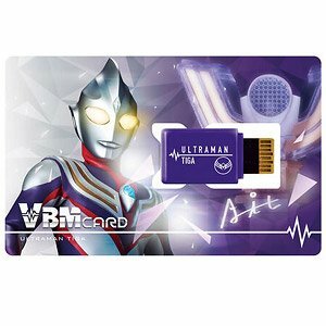 BANDAI VBM CARD 超人迪加