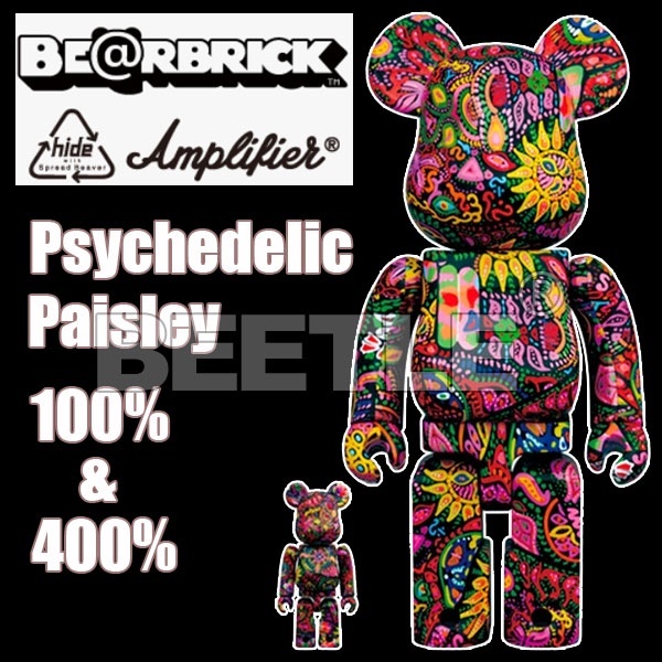 MEDICOM TOY - orange様専用BE@RBRICK Psychedelic Paisley の+mec