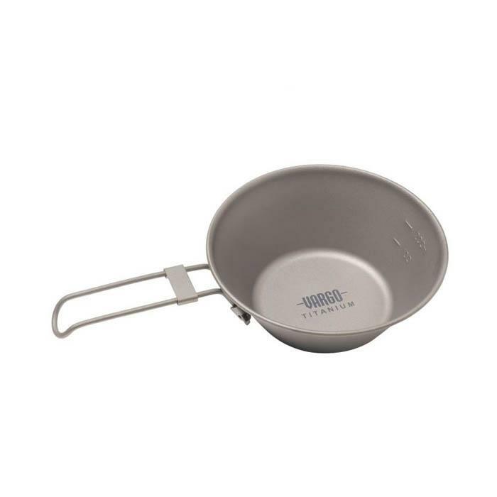 Vargo Titanium Sierra Cup 300 T-308 鈦金屬摺疊手柄登山杯