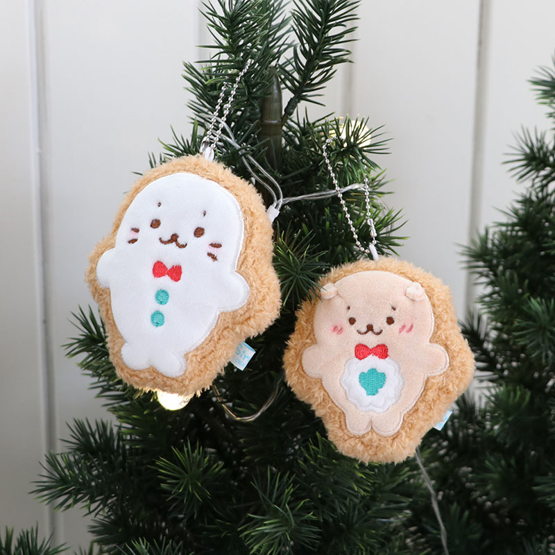 Sirotan 絨毛鑰匙圈-糖霜餅乾-經典款/RAKKOINU 款