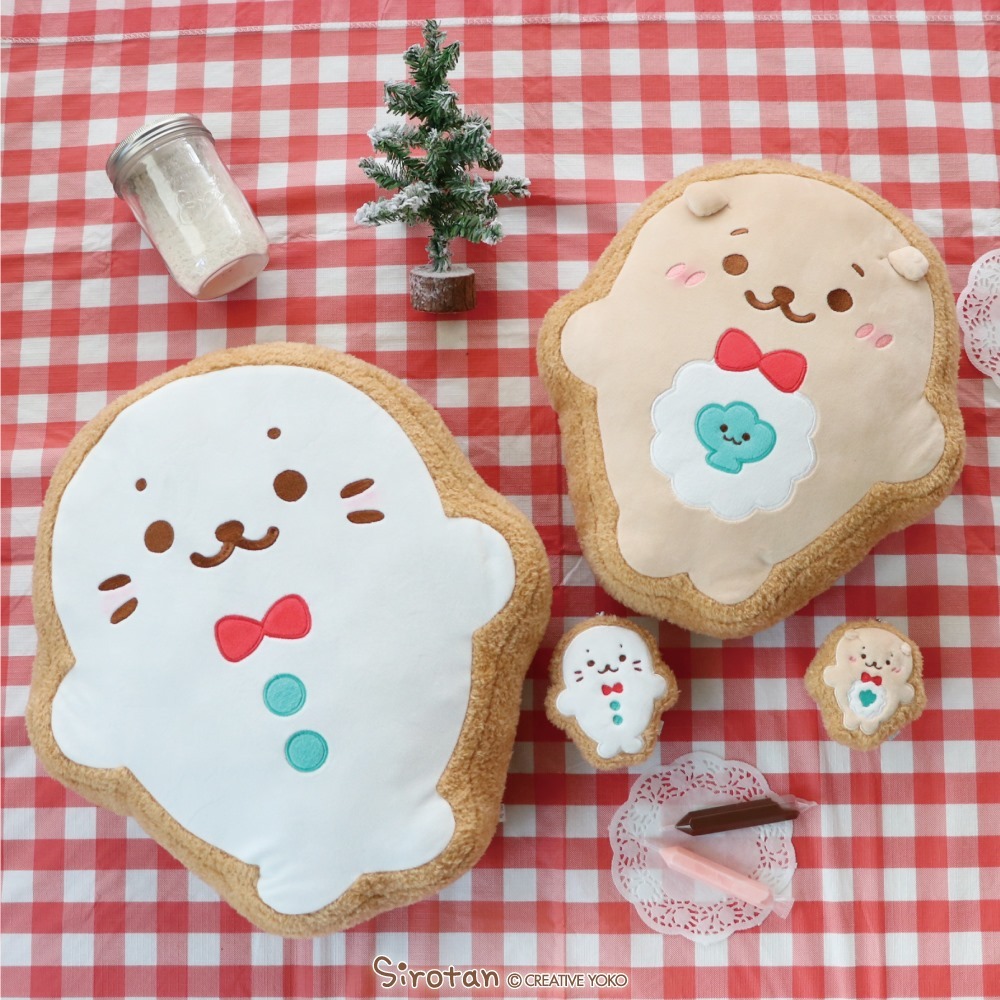 Sirotan 靠枕-糖霜餅乾-經典款/RAKKOINU 款