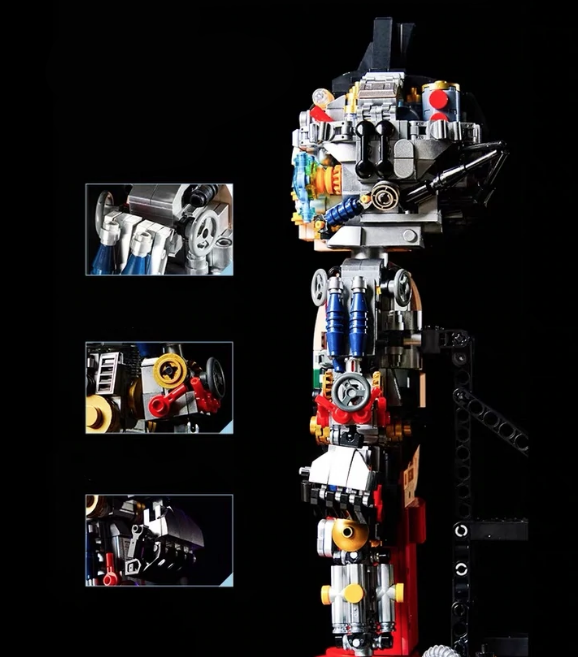 (70週年限定紀念版) 日本正版授權 鐵臂阿童木透視機甲 積木