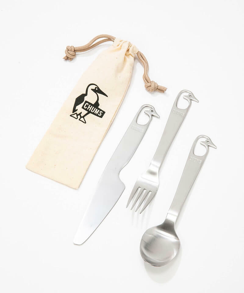Chums Booby Cutlery Set 三件裝餐具