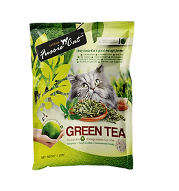 Fussie Cat Natural Green Tea Paper Litter 7L