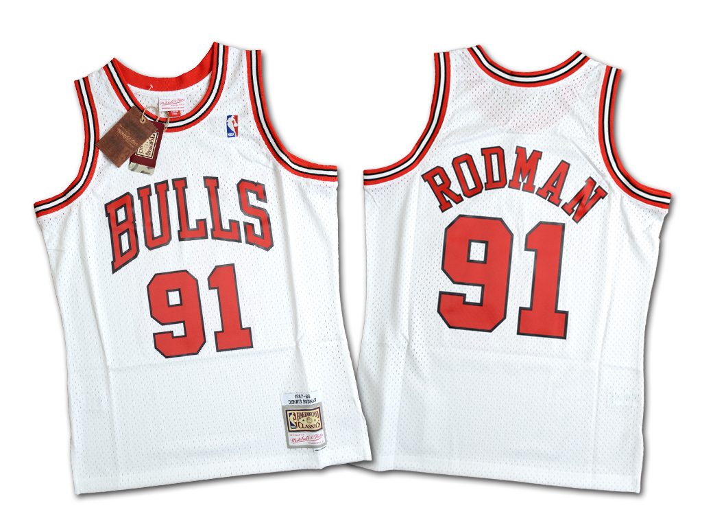 Mitchell & Ness 芝加哥公牛隊 Dennis Rodman 1997-1998 復刻 Swingman 球衣