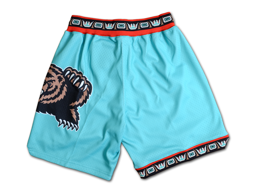 Mitchell & Ness 溫哥華灰熊隊 1995-1996 球員版 球褲