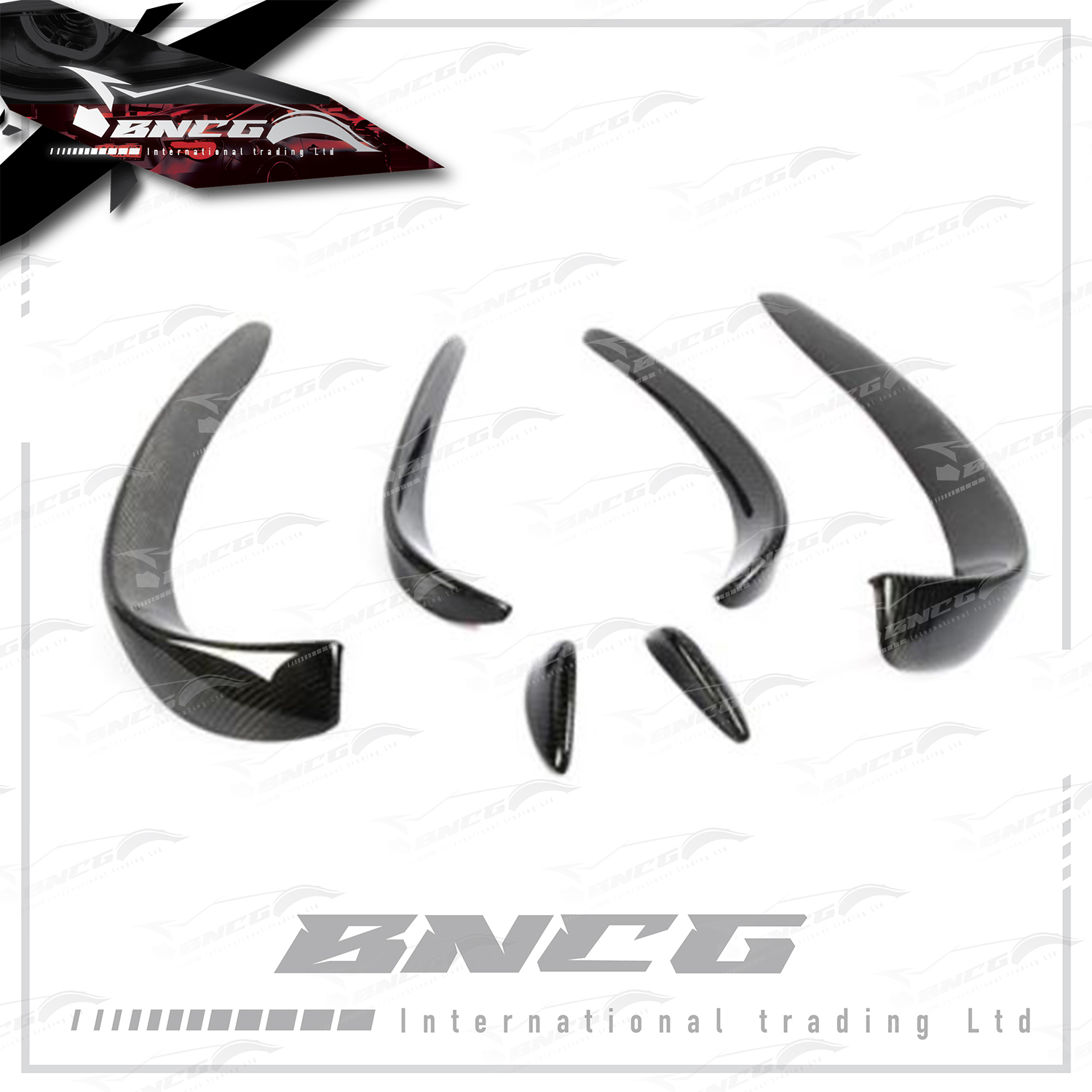 賓士 Benz C Class W205 雙門 / 四門 15-18年式 改裝 卡夢 碳纖維 空力套件 前保桿 風刀