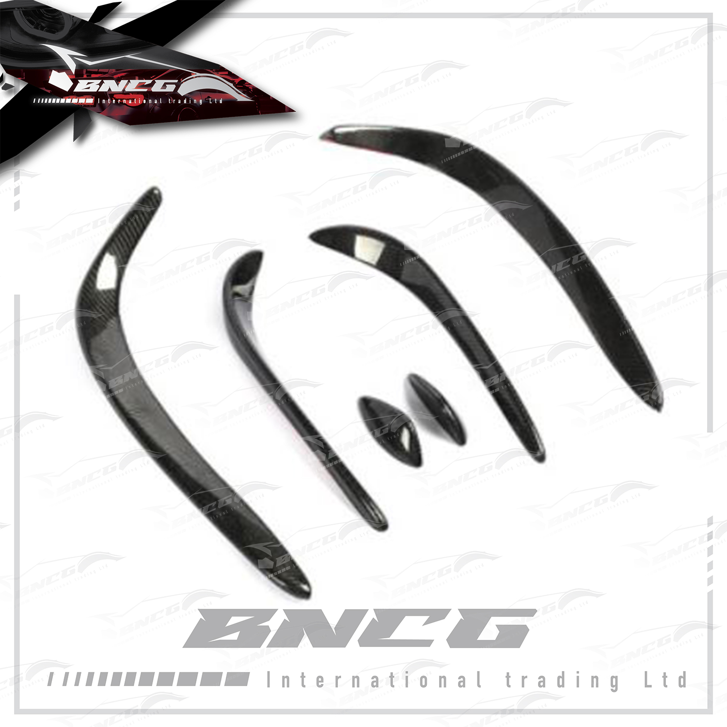 賓士 Benz C Class W205 雙門 / 四門 15-18年式 改裝 卡夢 碳纖維 空力套件 前保桿 風刀