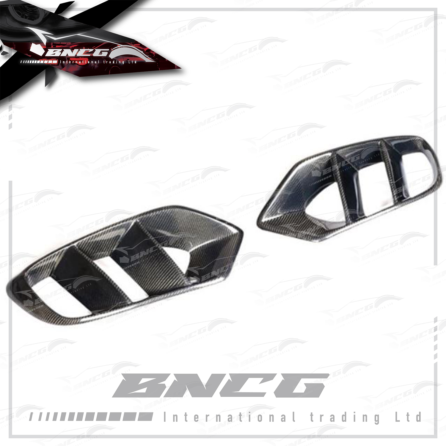 賓士 Benz C Class W205 15-18年式 改裝 卡夢 碳纖維 外觀件 空力套件 前保桿 霧燈飾件