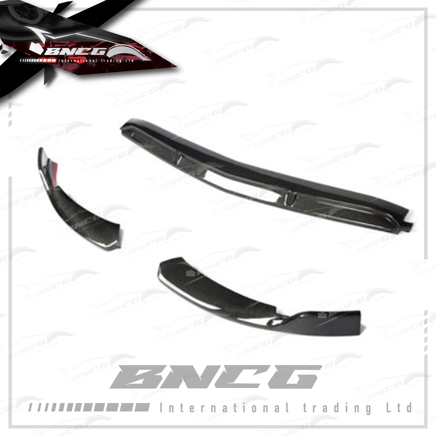 賓士 Benz C Class W206 2019+年式 改裝 卡夢 碳纖維 外觀件 空力套件 三段式 前下巴 前導流