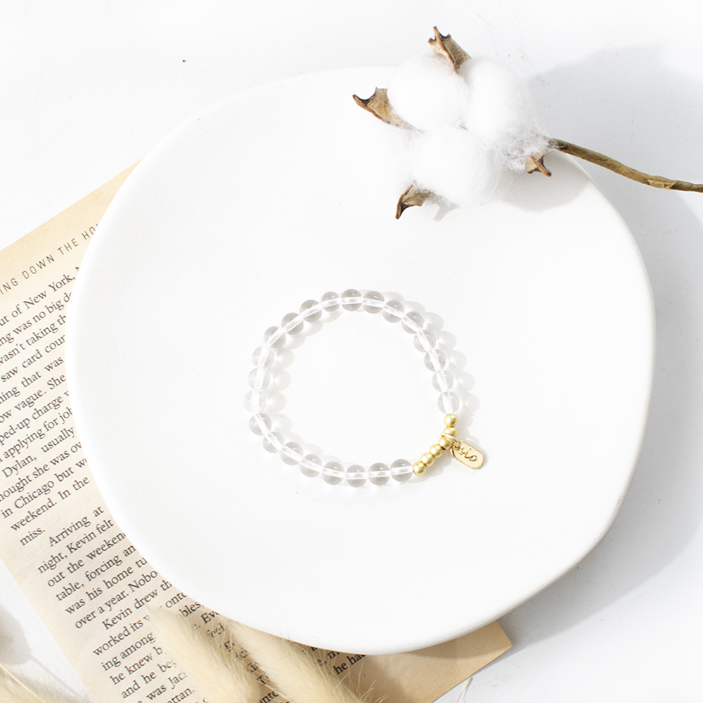 能量手鍊【纍纍】白水晶手鍊