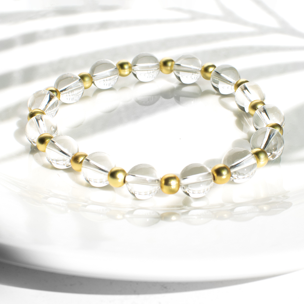 能量手鍊【天使的翅膀】白水晶手鍊