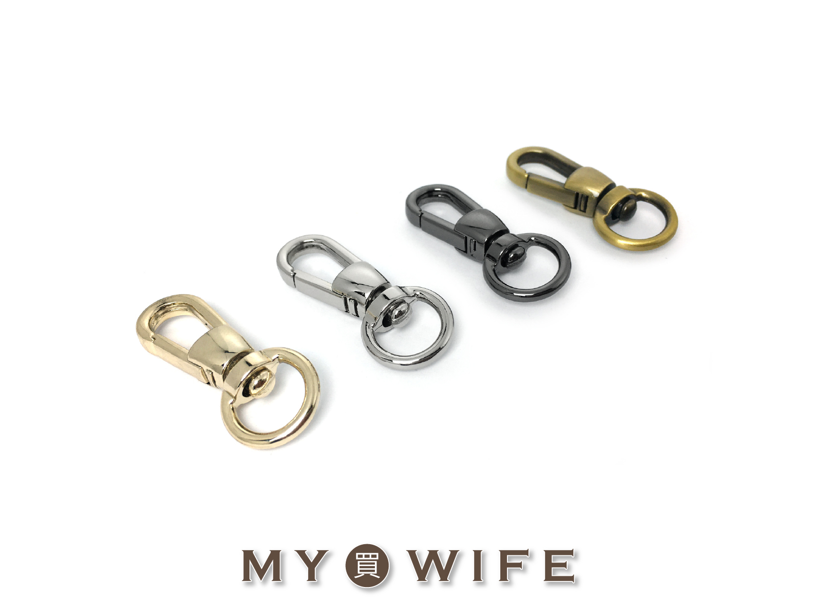 4分(12mm)合金勾_4色【GY-2427】