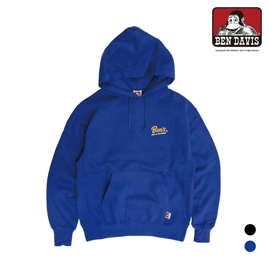 【 BEN DAVIS | 商店猿人刷毛帽TEE - 2色 】