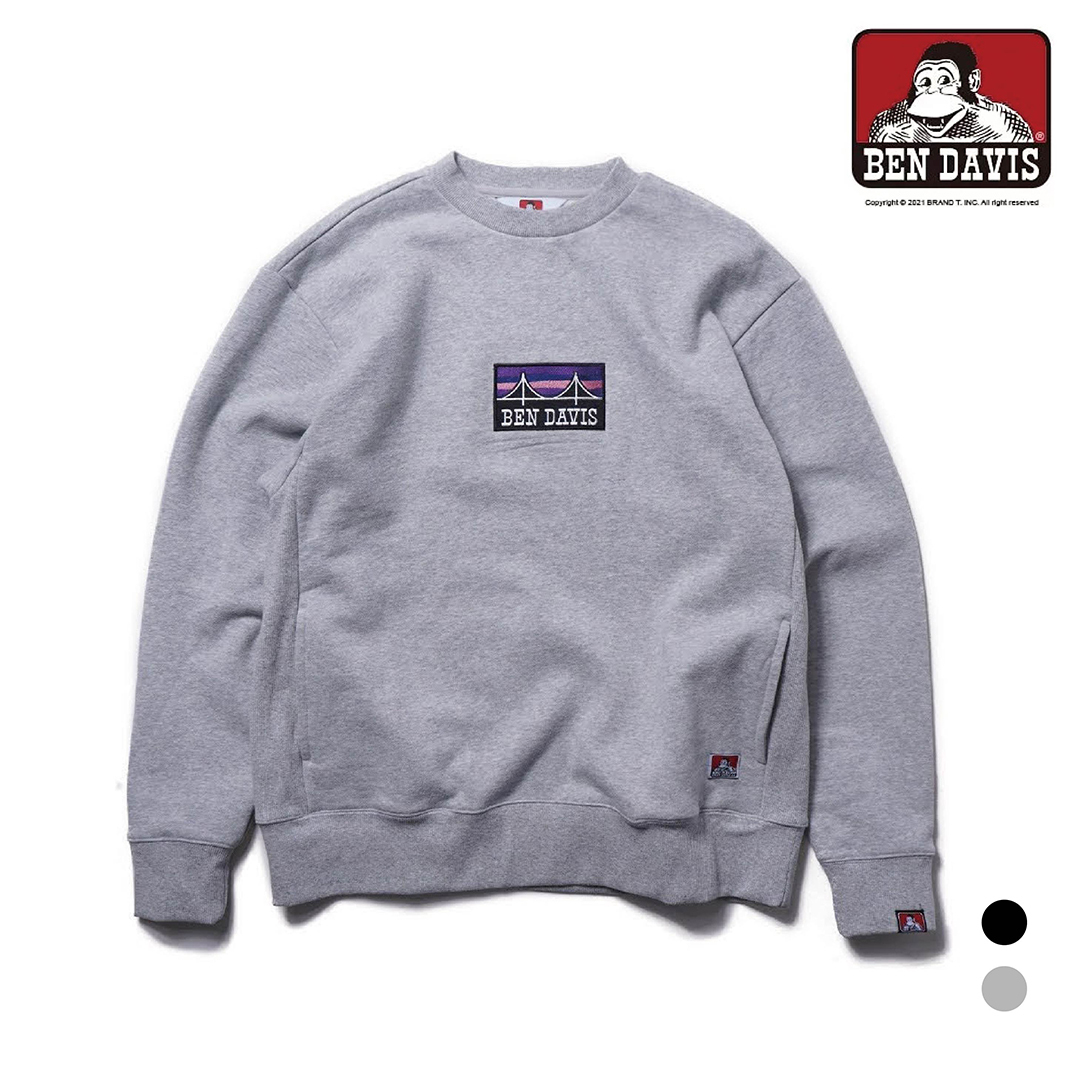 【 BEN DAVIS | 橋墩內刷毛大學TEE - 2色 】