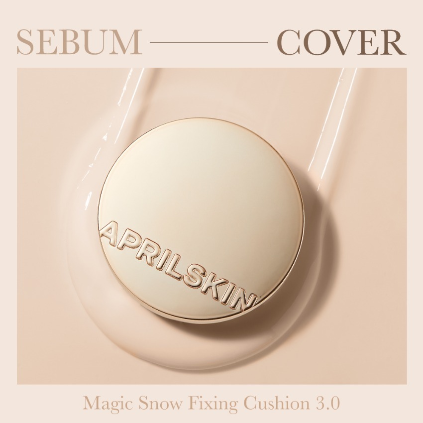 AprilSkin Fixing Cushion Foundation [with Refill]