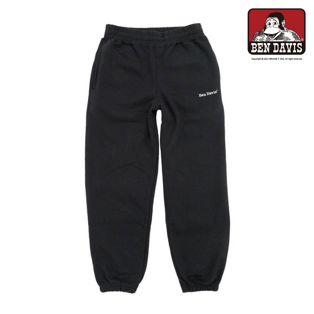 【 BEN DAVIS | 刷毛棉褲 - 黑色 】