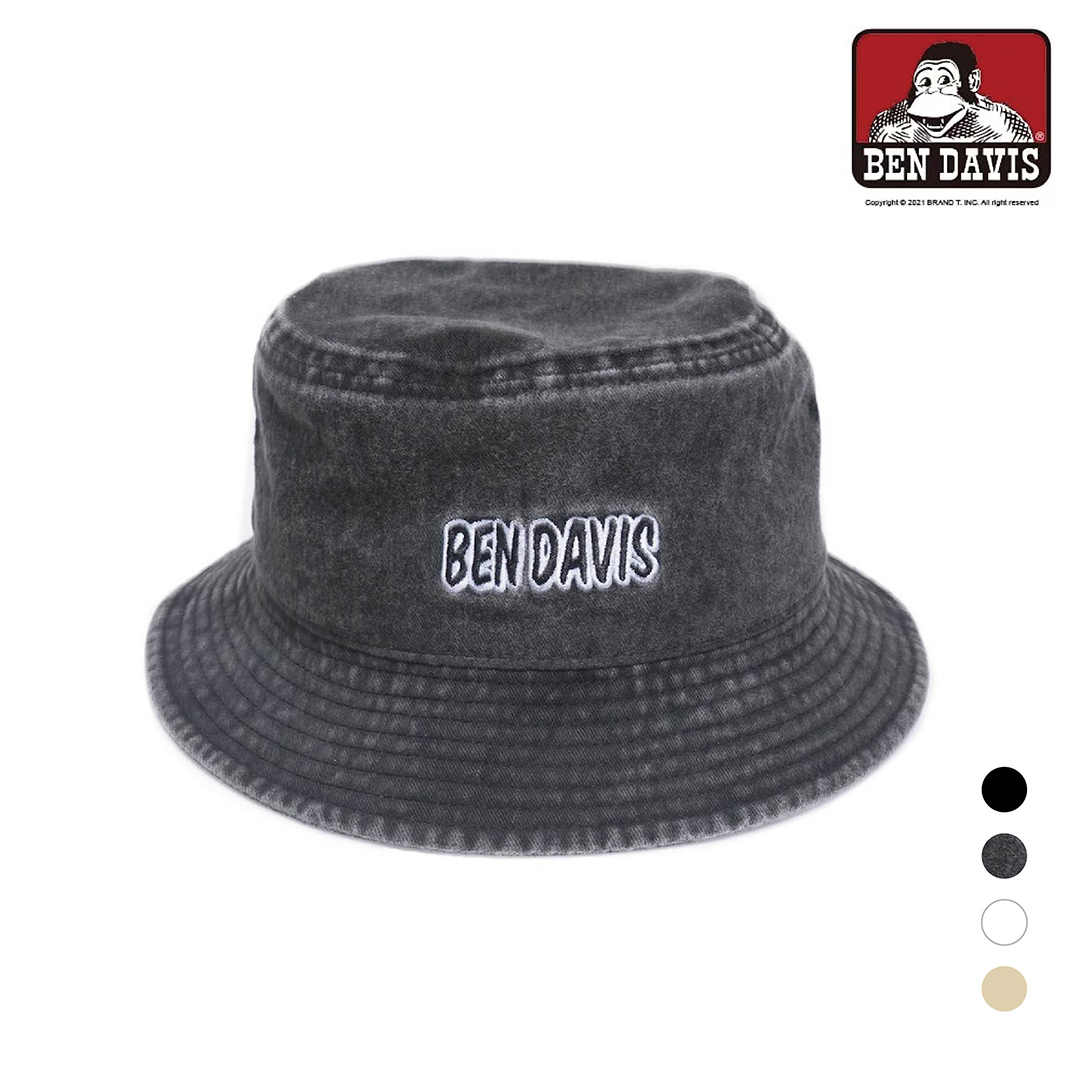【 BEN DAVIS | 刺繡LOGO漁夫帽 - 4色 】
