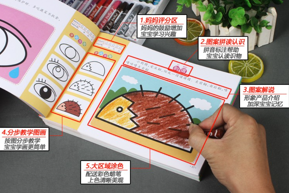 启蒙绘画本（一套6本）