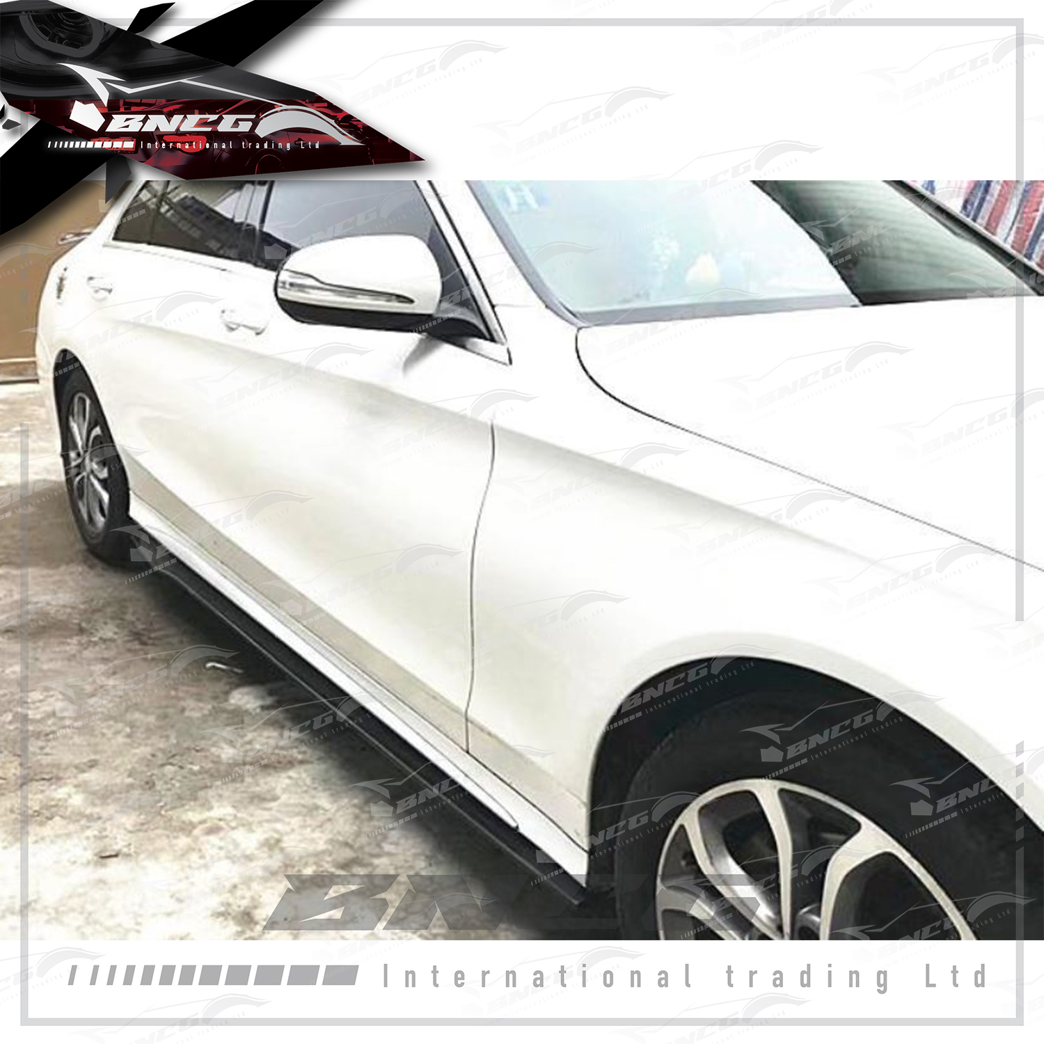 賓士 Benz C Class W205 雙門 / 四門 15-20年式 改裝 卡夢 碳纖維 外觀件 空力套件 側裙