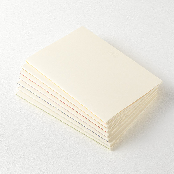 MD輕薄7彩方格筆記本組 A5 MIDORI