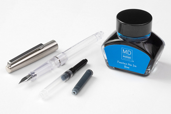 MD 透明鋼筆＋墨水禮盒組  70週年限定 MIDORI