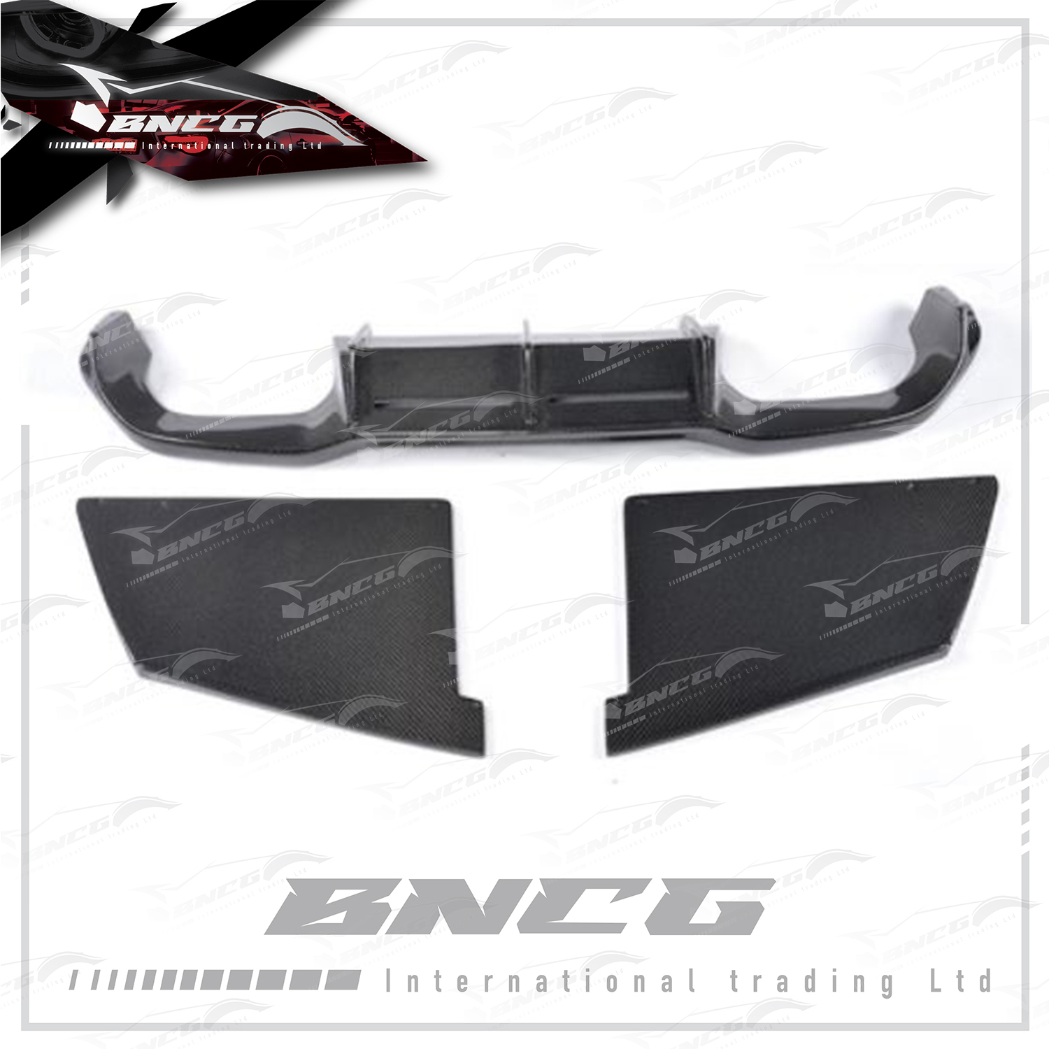 寶馬 BMW F87 M2 16-17年式 改裝 卡夢 碳纖維 外觀件 空力套件 MTC款 三段式 後下巴 後導流