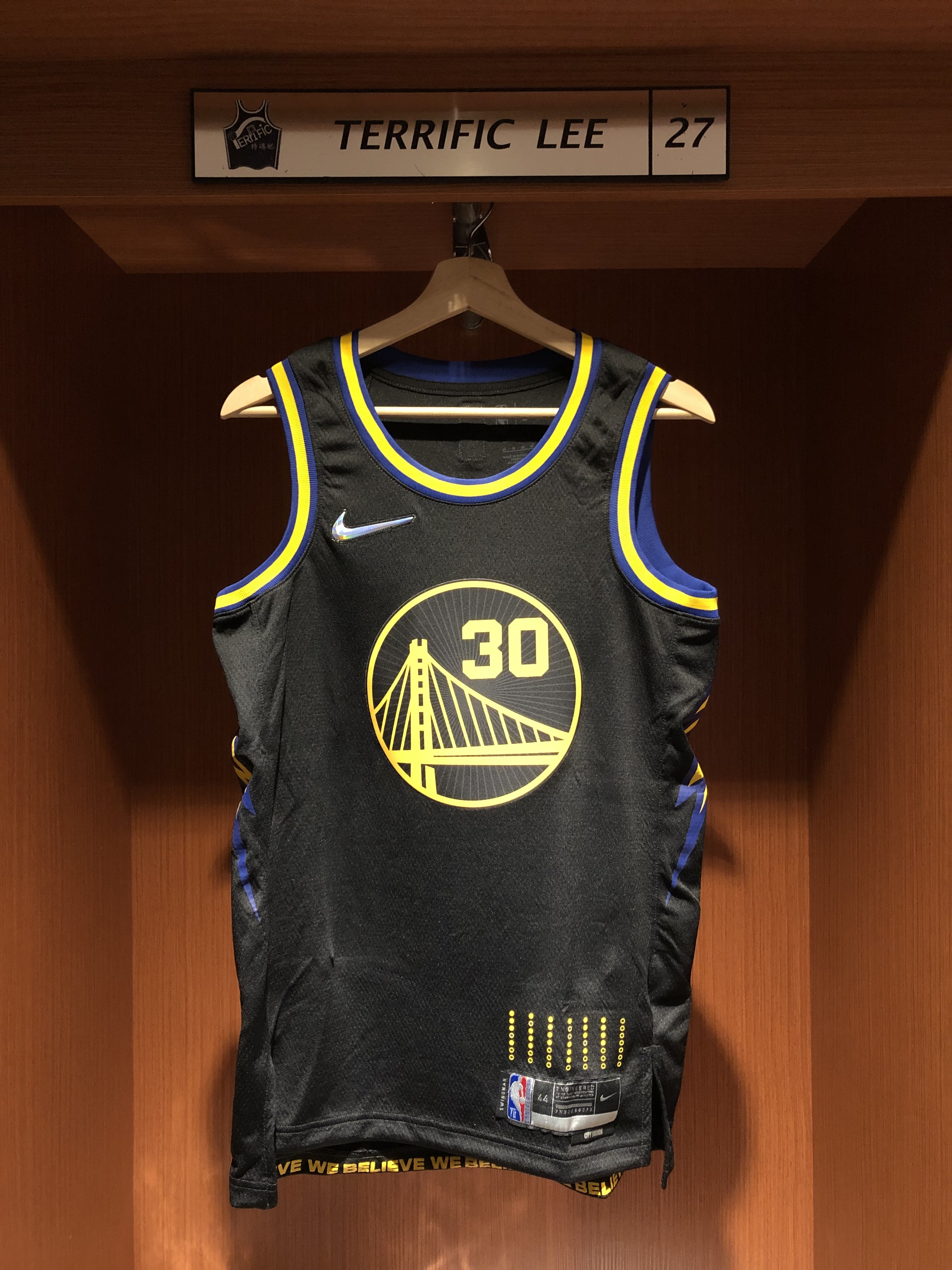 NBA球衣 Stephen Curry 金州勇士城市 75周年 鑽石標 City Nike Swingman 球迷版 熱轉印 全新