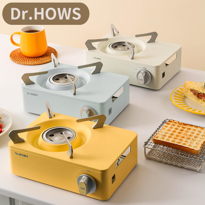 【全球配送】韓國 DR HOWS | Twinkle 迷你丁烷便攜式燃氣爐,附攜帶盒,戶外露營,CSA 認證 (4 色發售)