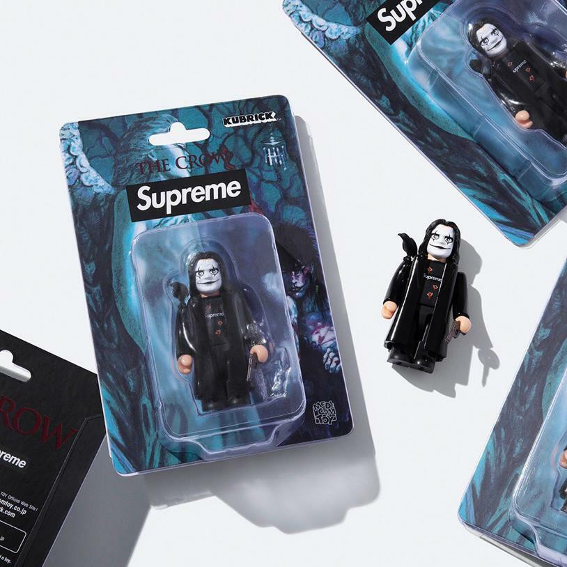 Supreme x The Crow Kubrick Figure 100%