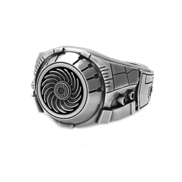 【ACCY008】機甲幻化漩渦引擎設計戒指