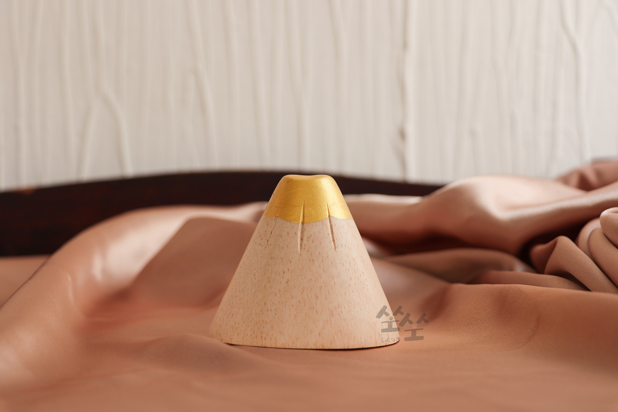 日本 T-Lab 金富士 手工製作 木雕名片夾