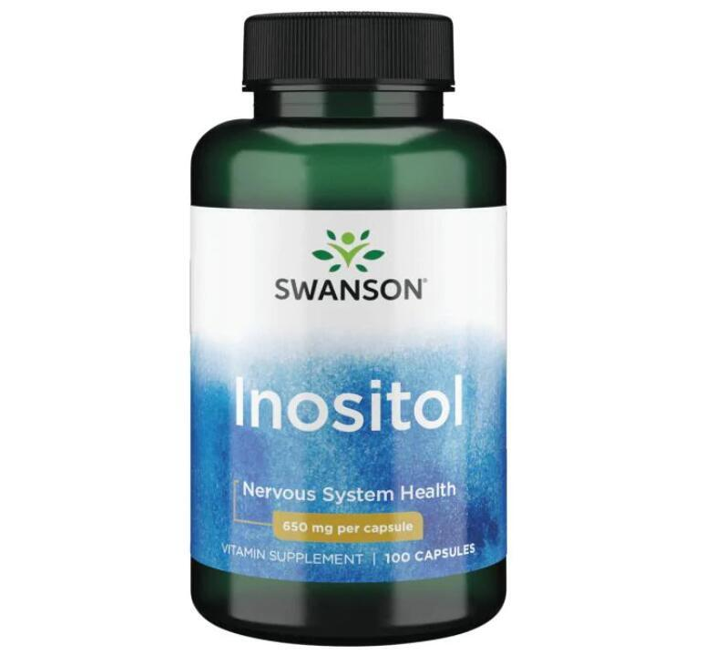 【 Swanson 】Inositol 肌醇 650 mg *100 顆
