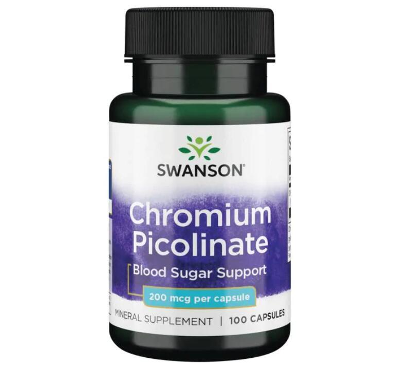 【 Swanson 】Chromium Picolinate 鉻 200mcg 100顆