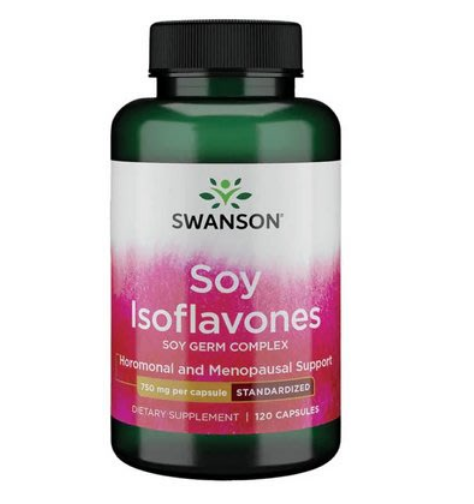 【 Swanson 】Soy Isoflavones 大豆異黃酮 *120 顆