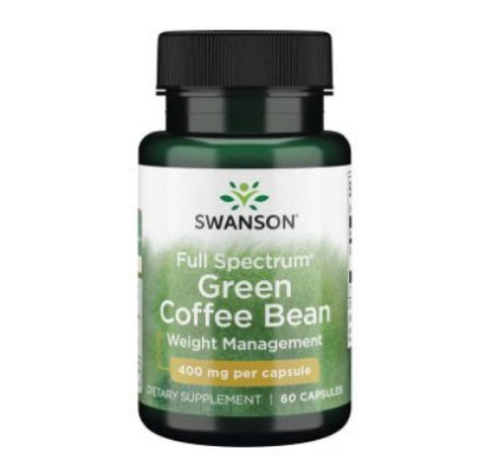 【 Swanson 】Green Coffee Bean 綠咖啡 400mg 60顆
