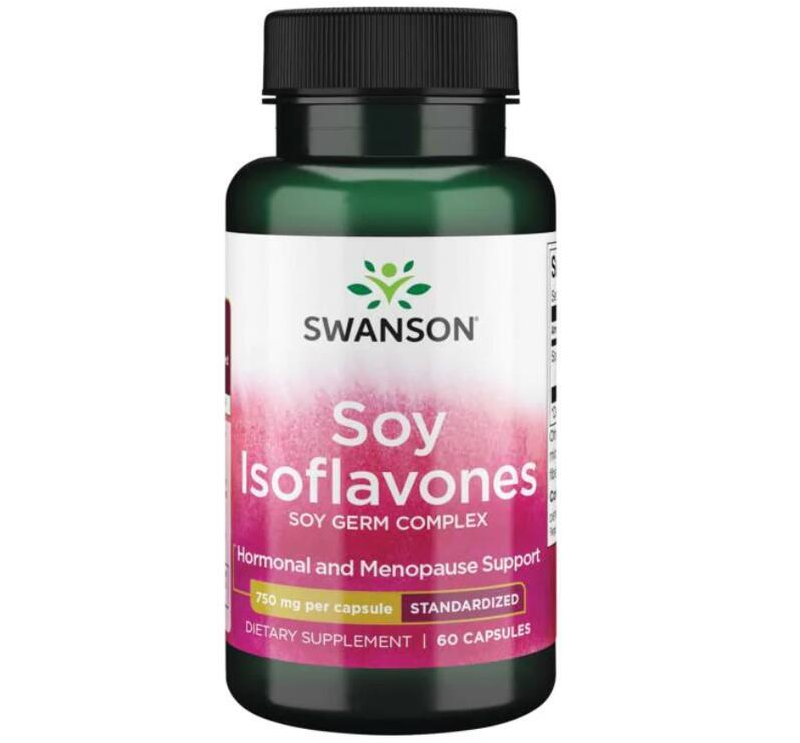 【Swanson】 Soy Isoflavones 大豆異黃酮 750mg 60顆