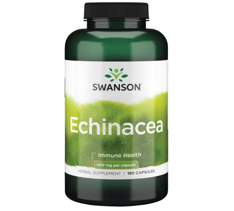 【Swanson】 Echinacea 紫錐花 ( 紫錐菊) 400 mg* 180顆