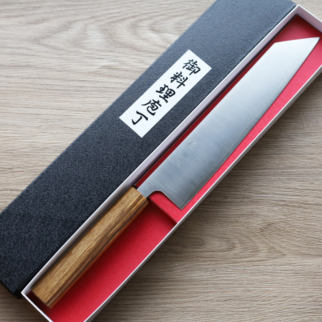 恆久 切付牛刀 240mm 銀三鋼