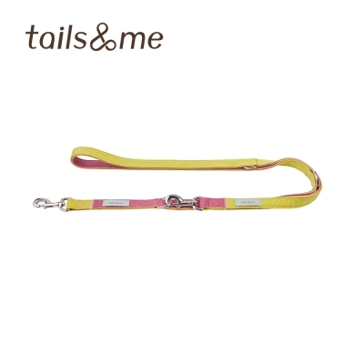 Tails & Me 尼龍多功能拖帶 - 紫紅檸黃 L (加強款)