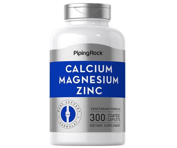 【Piping Rock】現貨 Calcium Magnesium Zinc 鈣 鎂 鋅 300顆
