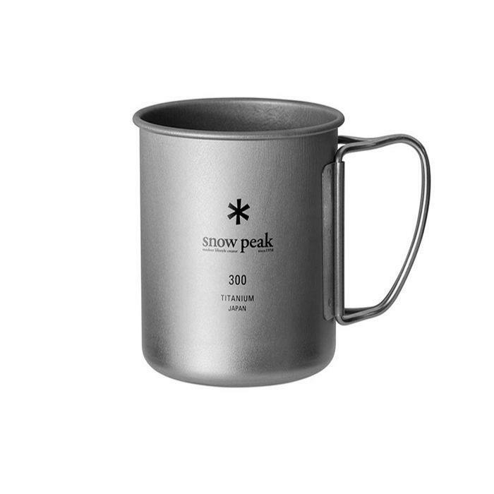 Snow Peak Titanium Single Wall Mug 300ml 單層鈦杯 MG-142
